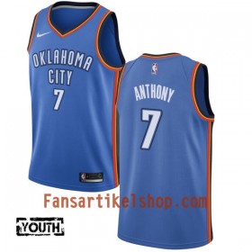 NBA Oklahoma City Thunder Trikot Carmelo Anthony 7 Nike 2017-18 Blau Swingman - Kinder